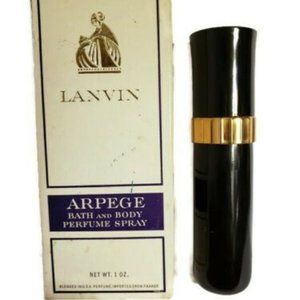 Rare Vintage Lanvin Arpege Bath & Body Perfume Spray 1 oz France no837 Full
